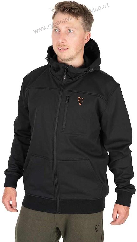 Fox Bunda Collection Soft Shell Jacket Black Orange - XXL