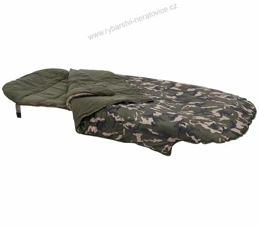 Prologic Spacák S Přehozem Element Comfort S Bag Thermal Camo Cover 5 Season 215x90 cm