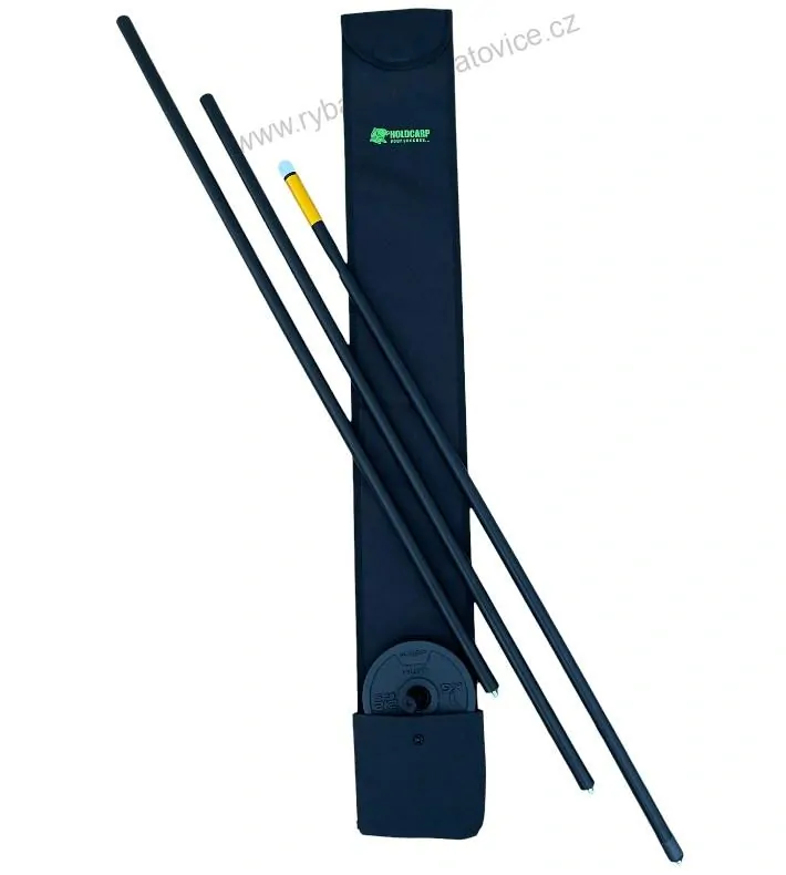 Holdcarp Tyčová Bójka Reflexní - Červené světlo Délka 6 m Zátěž 1 kg