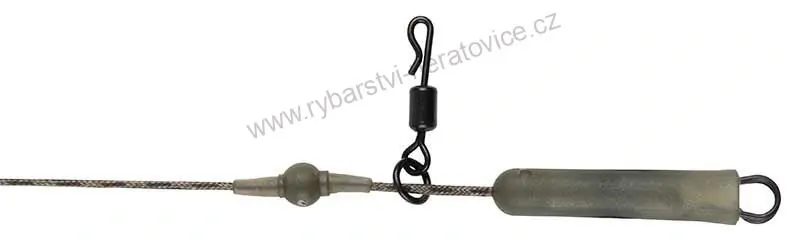 Fox Montáž Naturals Submerged Heli Rigs Leaders 75 cm 3 ks - 30 lb