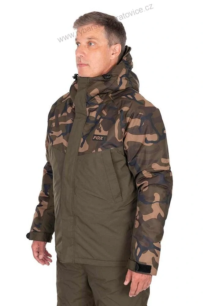 Fox Zimní Oblek Khaki/Camo Wintersuit - XL