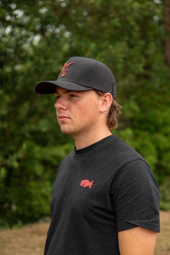 Fox Kšiltovka Collection Baseball Cap Black Orange