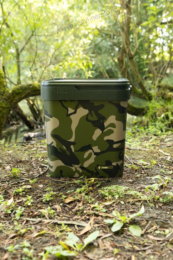 Fox Kbelík Camo Bucket - 18 l