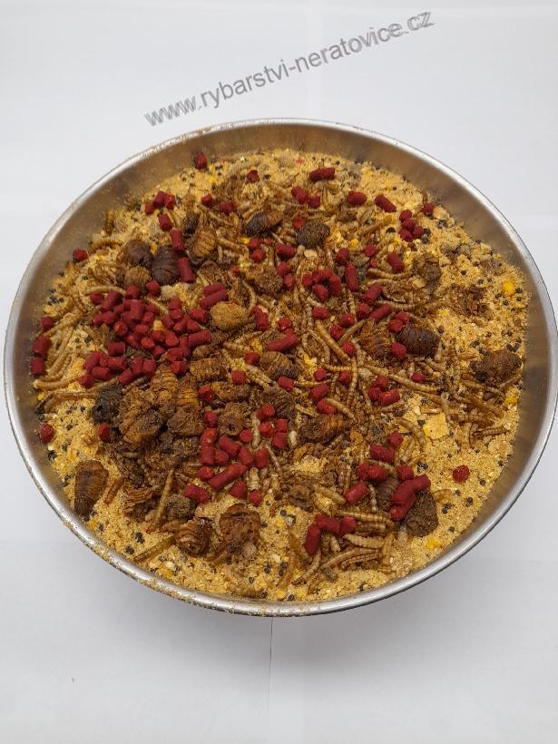Hmyz Baits Method Mix - Hmyz/Česnek - 1kg