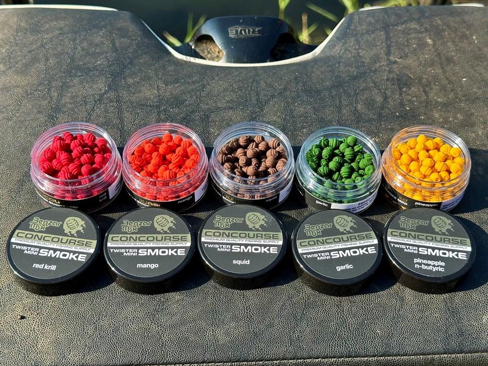 Benzar Mix Nástrahy Concourse Smoke Twister 12 mm 23 g - Red Krill
