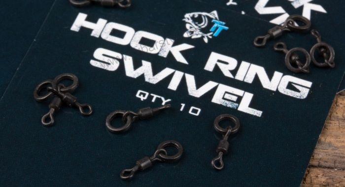 Nash Obratlík Hook Ring Swivel 10ks