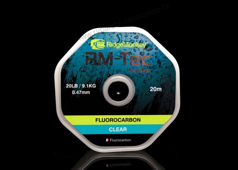 RM - Tec Fluorocarbon - čirá | 0,47mm 20lb