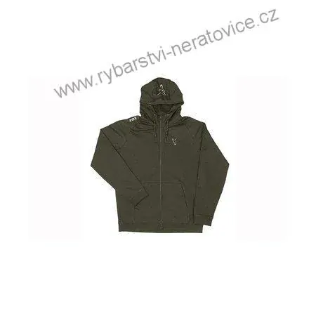 Fox Mikina Green Silver - S - Lightweight Hoodie