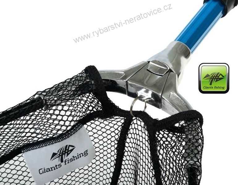 Podběrák Metal Plus 70x70cm 2,55m Landing Net Giants Fishing