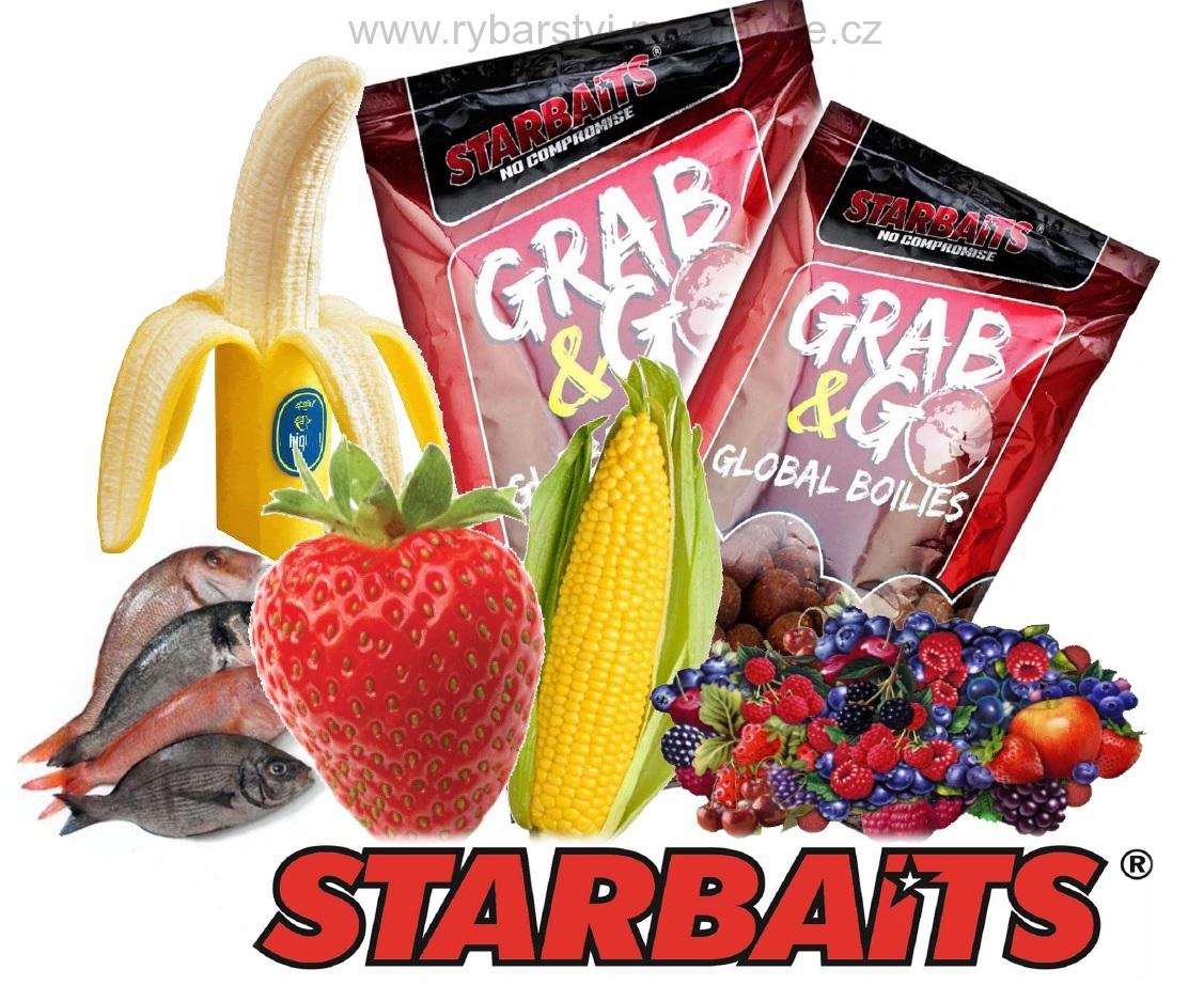 Global boilies 2,5kg STRAWBERRY JAM 20mm Starbaits 