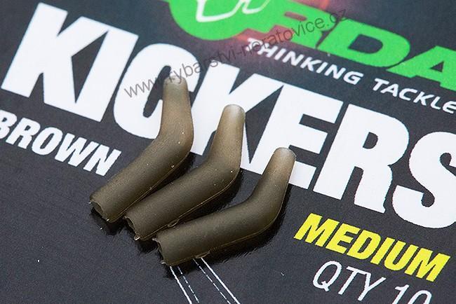 Korda Rovnátka Kickers - Brown Medium - 10ks