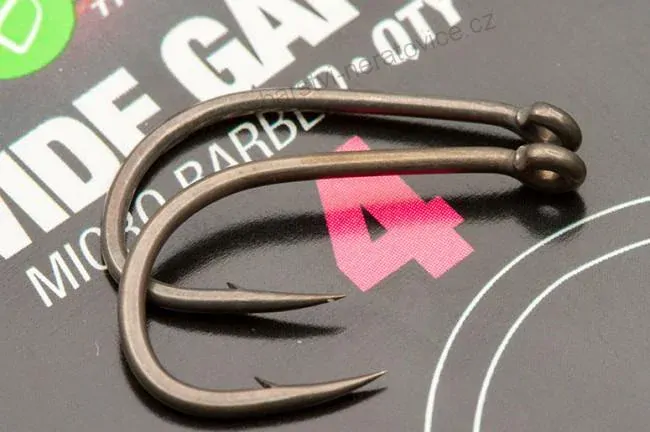 Korda Háčky Wide Gape B - 10ks - bez protihrotu - vel. 6