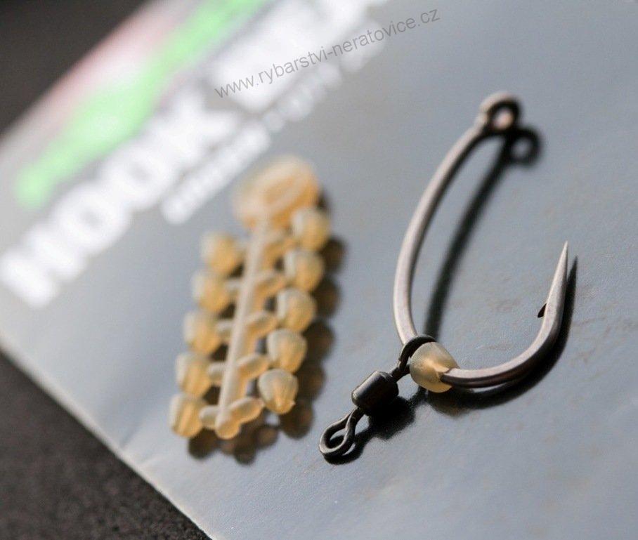 Korda Zarážky na háček Hook Bead Large green 20ks