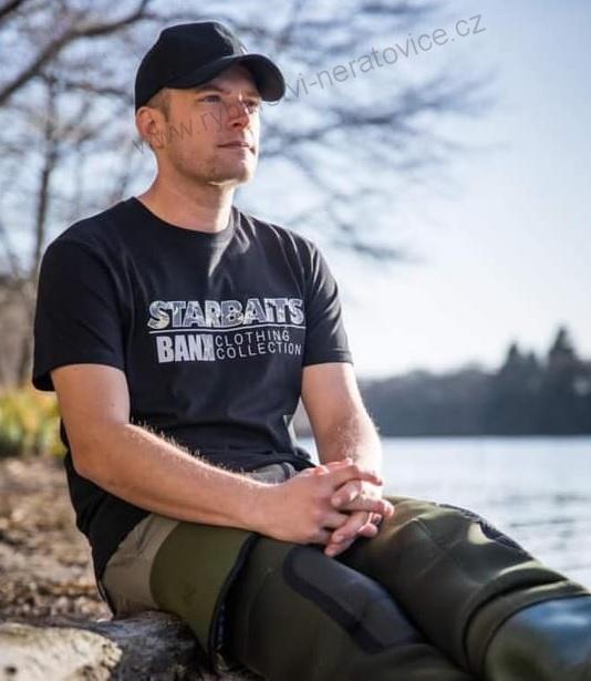 Starbaits Tričko Bank Camo - S