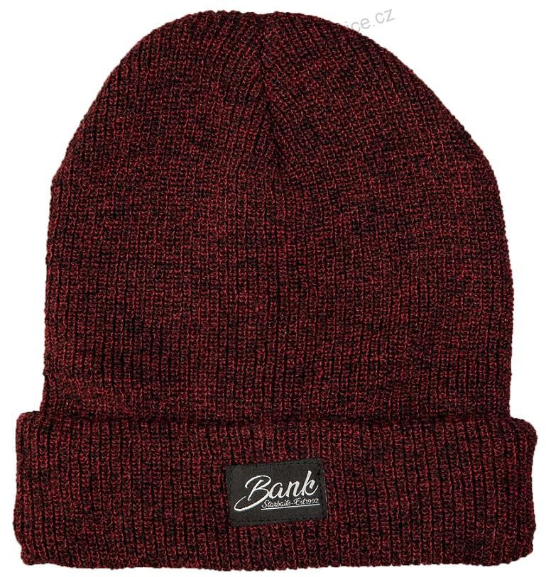 Starbaits Zimní čepice Bank Heritage Beanie Burgundy