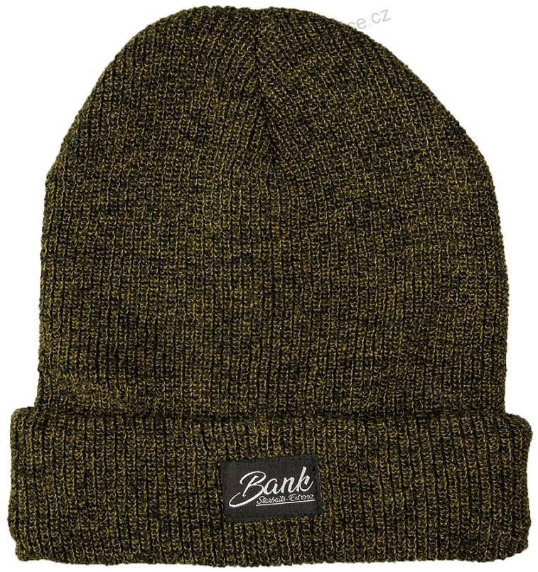 Starbaits Zimní čepice Bank Heritage Beanie Olive