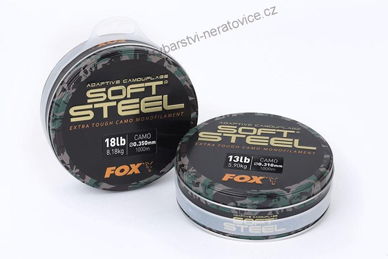 Fox Vlasec Adaptive Camouflage 0,33mm 1000m Soft Steel