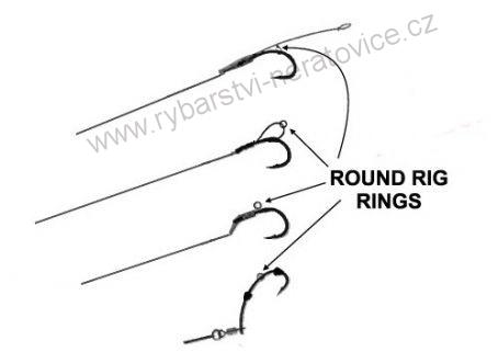 Extra Carp Round Rig Rings 3,7mm - 20ks