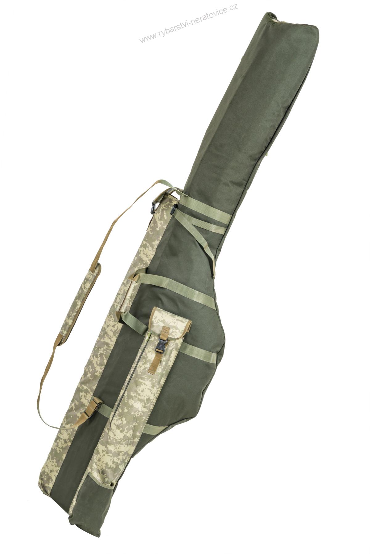 MIVARDI Obal na pruty CamoCODE Compact 205 cm - Na 2-4 kaprové pruty