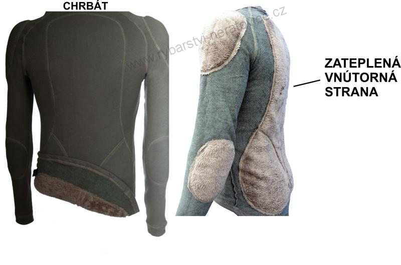 TERMOVEL Hřejivé triko dlouhý rukáv - XXL