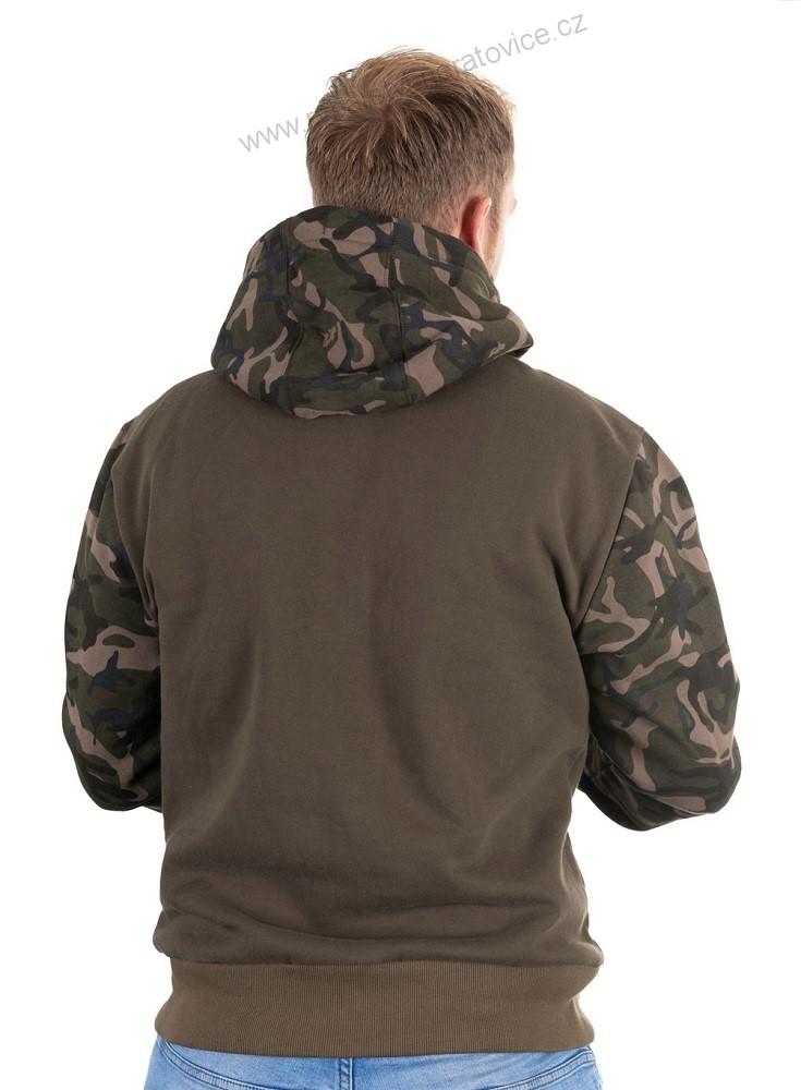 Fox Mikina Khaki Camo Hoody - M