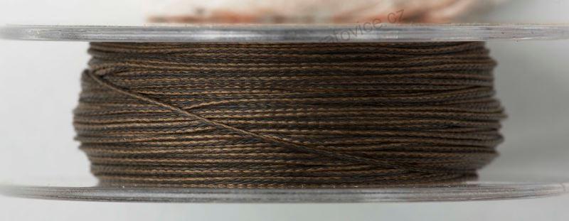 Prologic Návazcová šňůrka Abyss K Link Weed Green 15 m-Nosnost 20 lb