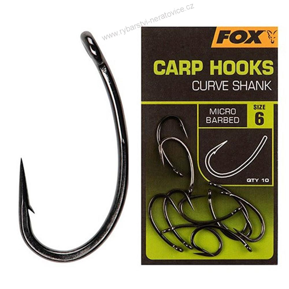 Fox Háčky Curve Shank 10 ks - 6