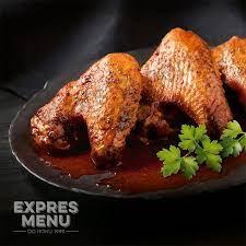 Expres Menu Kuřecí křídla na medu a chilli 300g 3porce