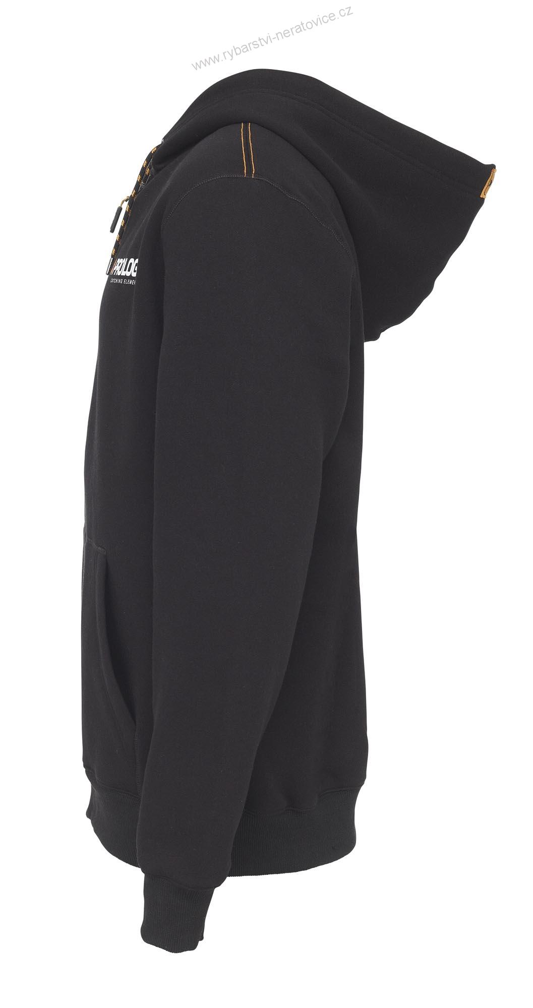 Prologic Mikina Eden Zip Hoodie Black Caviar - XL