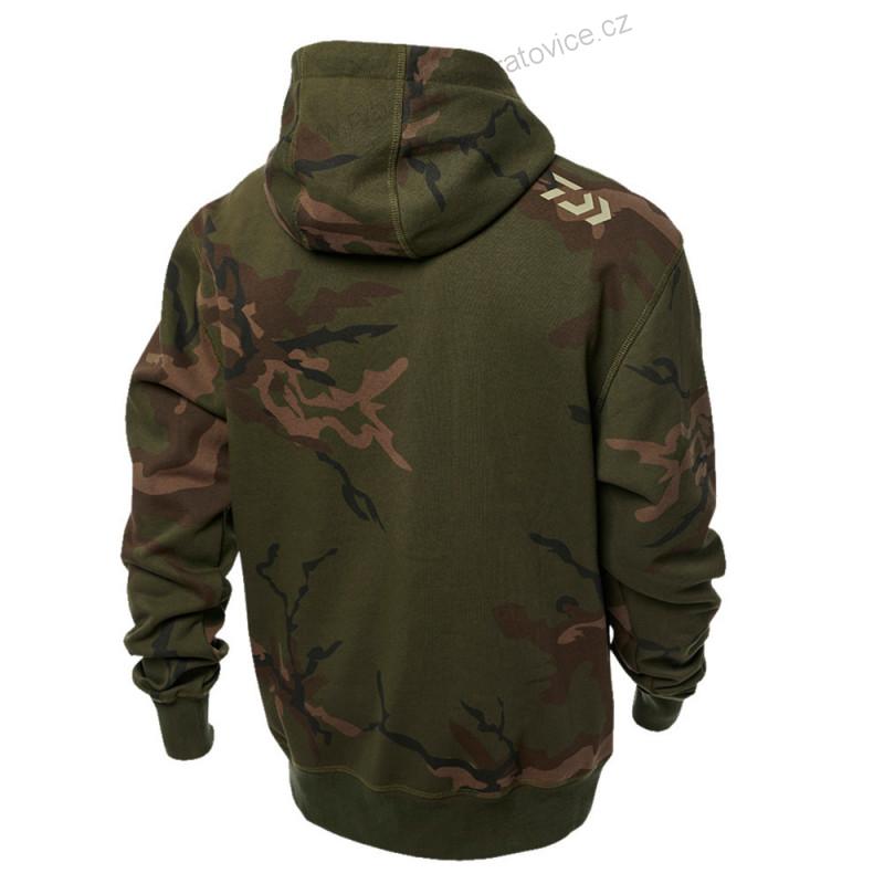 DAIWA CARP CAMO HOODIE - mikina - L