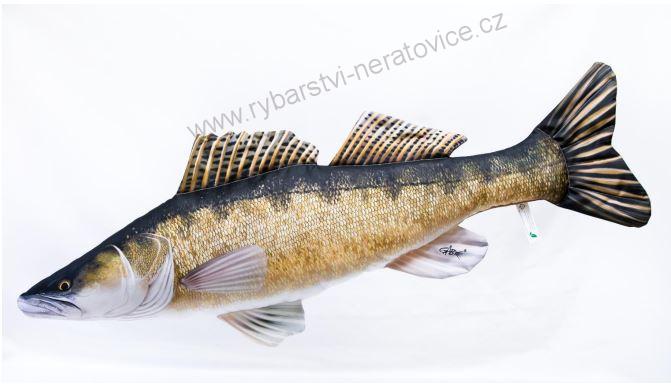 GABY Plyšový polštář Candát Giant - 110 cm