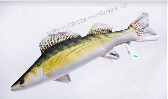 GABY Plyšový polštář Candát mini - 50 cm
