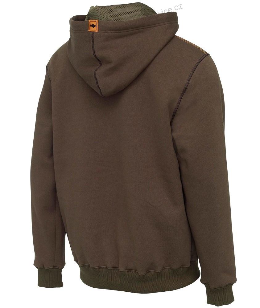 Prologic Mikina Mega Fish Hoodie Army Green - XXL