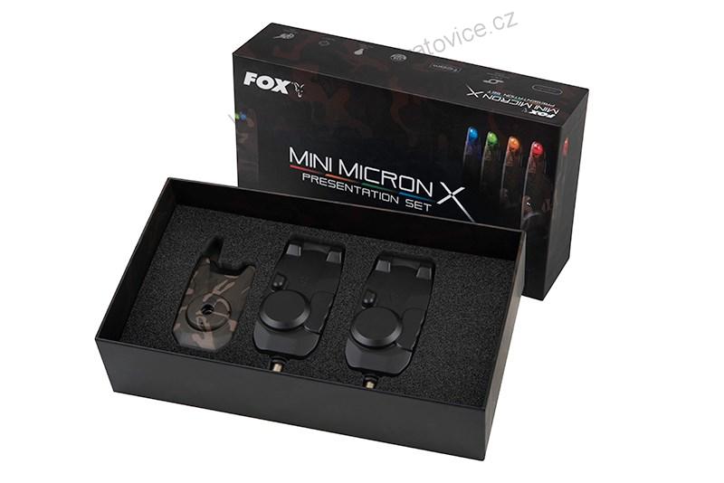 Fox Sada Signalizátorů Mini Micron X Camo - Limited Edition - 2+1