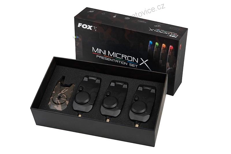 Fox Sada Signalizátorů Mini Micron X Camo - Limited Edition - 3+1