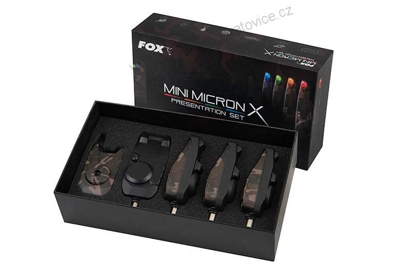 Fox Sada Signalizátorů Mini Micron X Camo - Limited Edition - 4+1