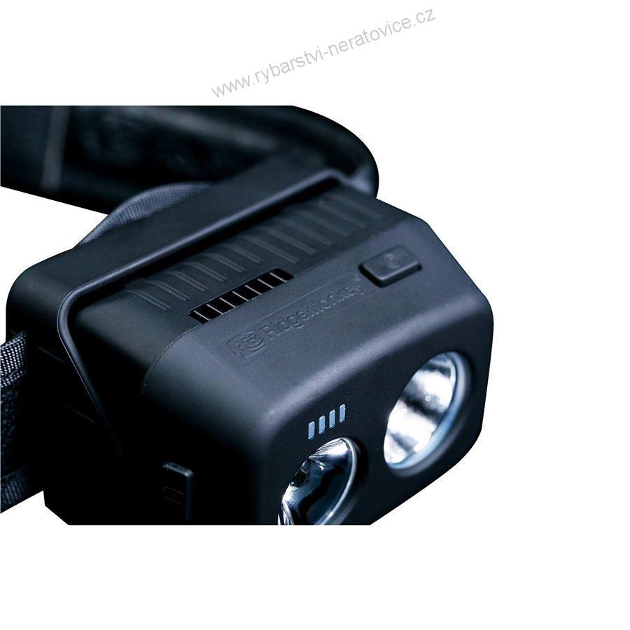 RidgeMonkey Čelovka VRH300X USB Rechargeable Headtorch