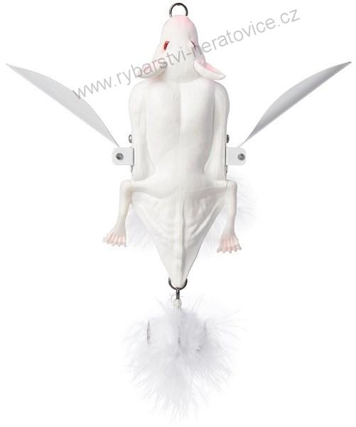 Savage Gear imitace netopýra 3D Bat albino - 12,5 cm 54 g
