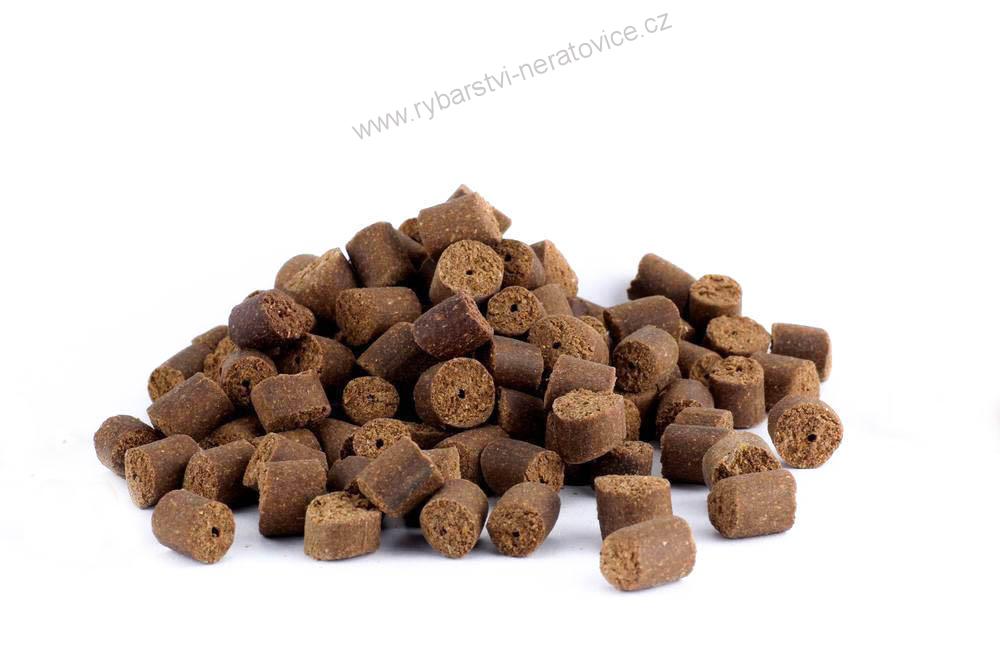 Pelety chytací s dírkou Hmyz/Liver 20mm 1kg