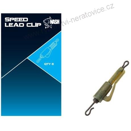 Nash Závěsky Speed Lead Clip - Green