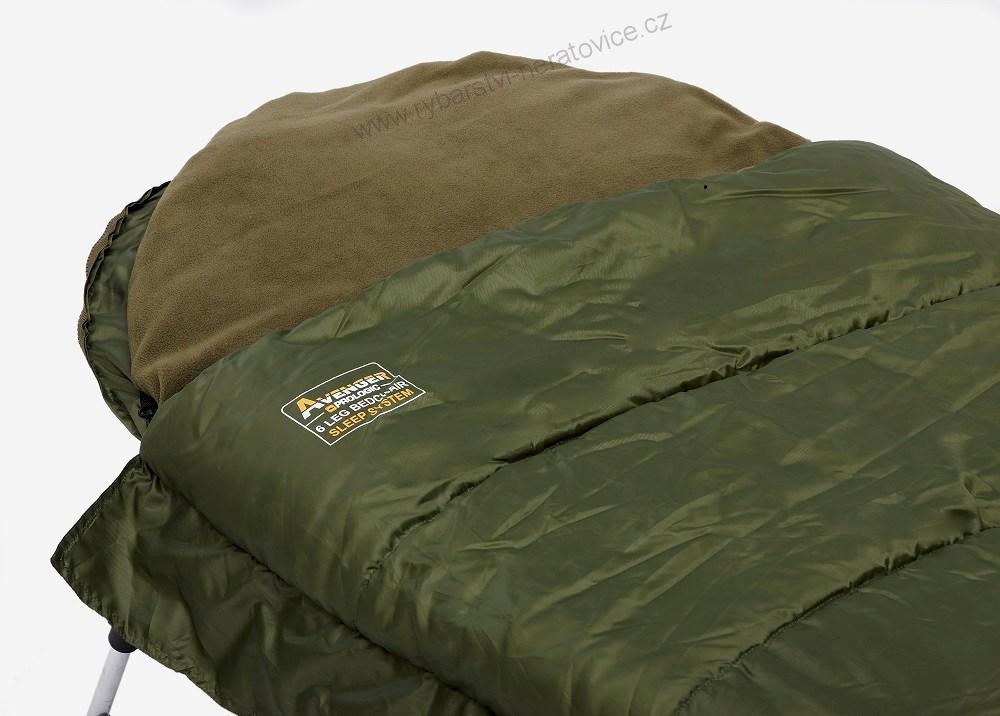 Prologic Lehátko se spacákem Avenger S/Bag & Bedchair System 6 Legs