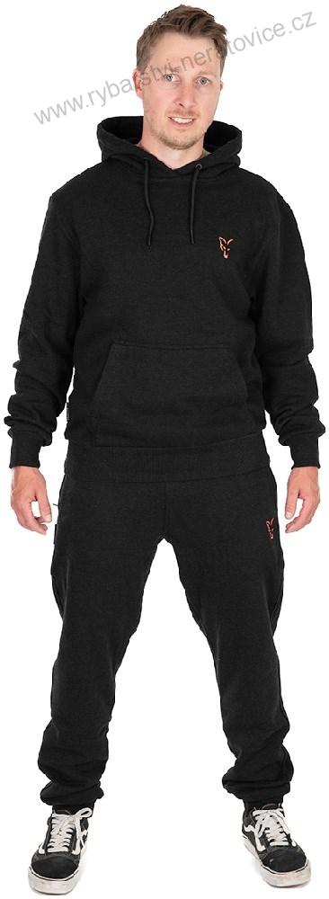 Fox Mikina Collection Hoody Black Orange - XXXL