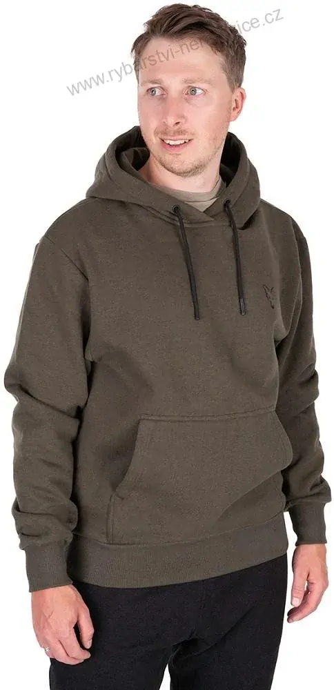 Fox Mikina Collection Hoody Green Black - M