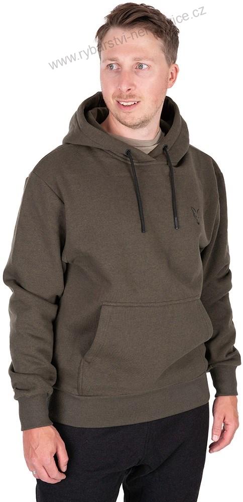 Fox Mikina Collection Hoody Green Black - XL