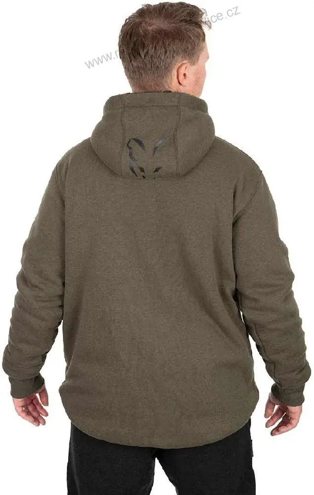 Fox Bunda Collection Sherpa Jacket Green Black - XXXL