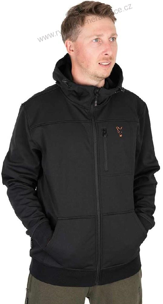 Fox Bunda Collection Soft Shell Jacket Black Orange - XXL