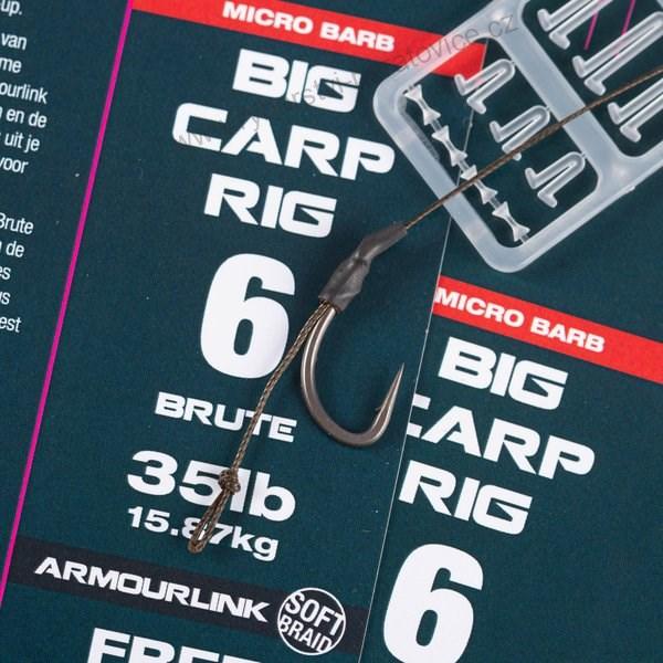 Nash Návazec Big Carp Rig Micro Barbed 15,87 kg - Velikost 6