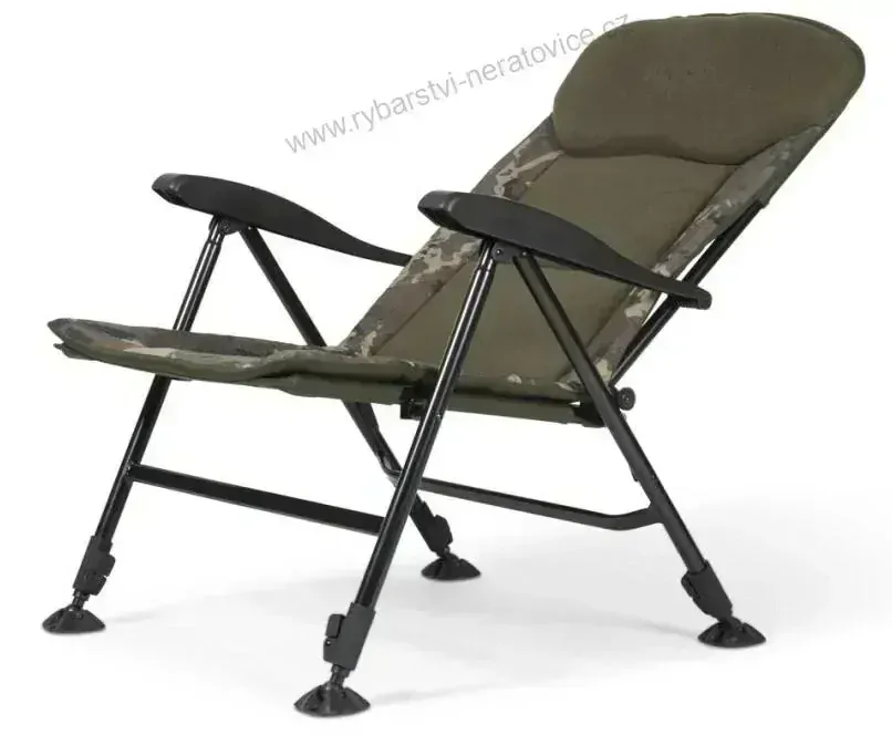 Nash Křeslo Bank Life Reclining Chair Camo
