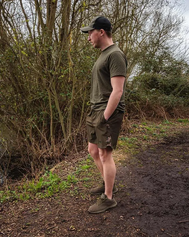Fox Koupací Kraťasy Khaki Camo LW Swim Shorts - XXL