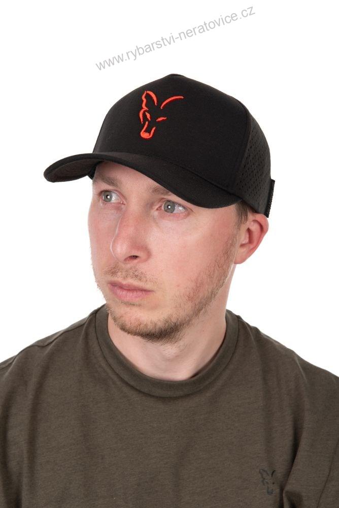Fox Kšiltovka Collection Baseball Cap Black Orange